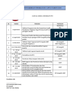 Jadual Kerja KLGPT3 2019