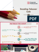 Decoding Takeover Code: Presented by Pavan Kumar Vijay