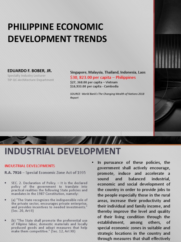Philippine Economic Development Trends | PDF | Cultural Heritage | Tourism