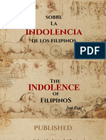 Indolence of The Filipinos FINAL PDF