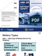 Interactive Guide To Shipping Lithium Batteries: About This Document