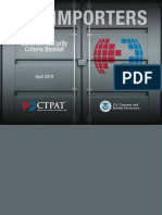 CTPAT U.S. Importer Booklet 2019