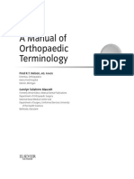 A Manual of Orthopaedic Terminology PDF