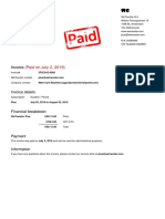 Invoice Wetransfer