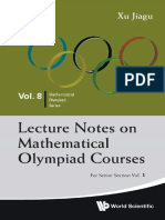 Lecture Notes On Math Olympiad Senior Vol 1