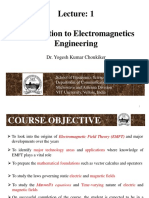 01 Introduction To Electromagnetics Engineering PDF