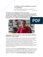 Abbandonare La Scrittura a Mano Significa Non Usare Il Cervello_. Parola Di Grafologa - Lavocedigenova.it