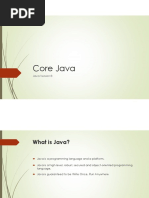 CoreJava Day1