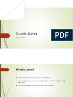 Java Core Fundamentals