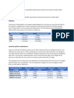 Summary:: Amount of Data Amount of Time Required Link Speed