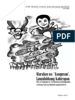 Marahas Na 'Kaayusan', Lumalalang Kahirapan - FilipinoFinal PDF