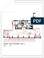 Rencana Plafon Lt.4 - Restaurant