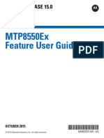 MTP8550Ex Feature User Guide: Mobile Release 15.0