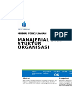 Manajerial Organisasi