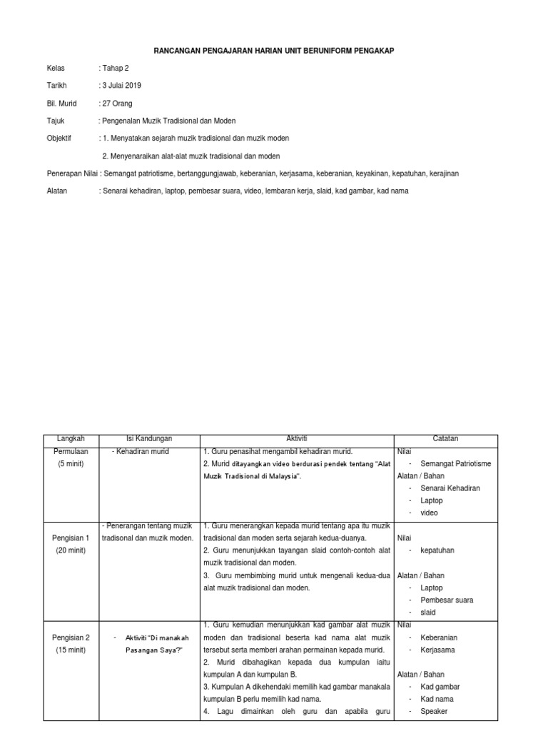 Rph Kelab Kebudayaan 3 7 19 Pdf