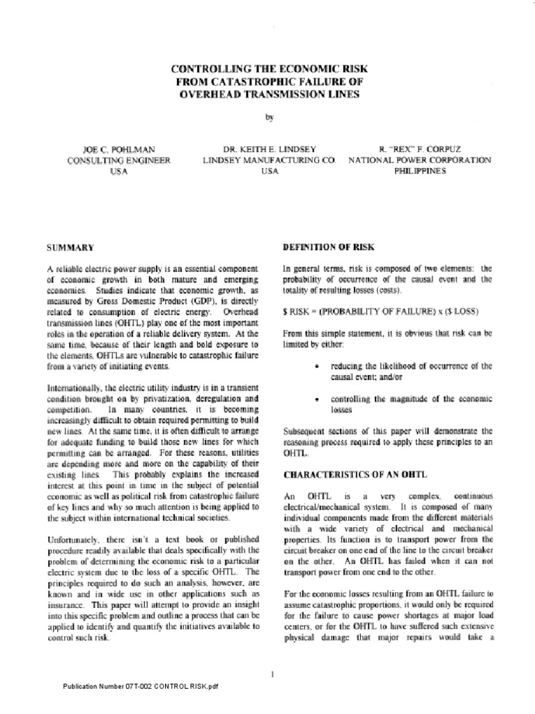 Control Risk Publication 07T-002 | PDF | Business