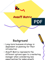 Ansoff Matrix