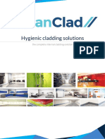 Hygienic Cladding Solutions: The Complete Internal Cladding Solution