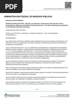 AFIP oficializó para el 16 de diciembre el vencimiento de precios de transferencia