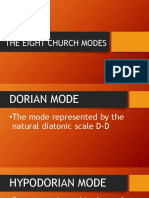 The Eight Church Modes