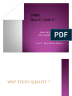 JF608: Quality Control: Prepared By: Zainal Abidin Bin Ab Kasim Noor Hapizah Binti Abdullah