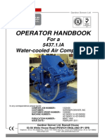 ASC 100 D CompAir 5437 Air Compressor Operator Handbook PDF