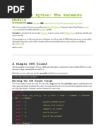 Black Hat Python The Paramiko Module