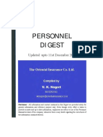 Personnel Manual Oriental