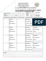 Learner'S Needs, Progress and Achievement Cardex: (Anecdotal Record Assessment Form)