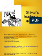 Shivaji Leadership English