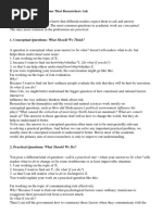 3.2 Three Kinds of Questions That Researchers Ask