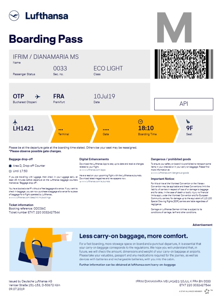 lufthansa carry on prohibited items