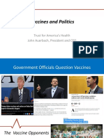 Politics and Vaccines
