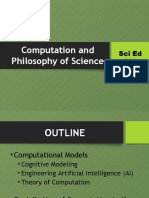 Computation and Philosophy of Science
