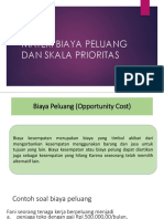 Contoh Soal Biaya Peluang Dan Jawabannya Nasi