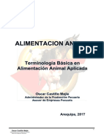 0.1 ALIMENTACION ANIMAL Terminologia Basica