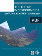 Guide To Forest Road Engineering in Mountainous Terrain