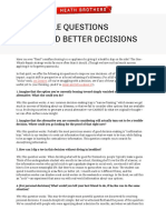 Six Simple Questions That Yield Better Decisions PDF