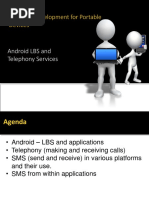 Android LBS and Telephony Services