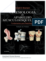 Donald A. Neumann Cinesiologia Aparelho Musculoesquelético. Fundamentos para Reabilitação. Tradução Da 3 Edição PDF