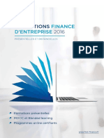 Catalogue Finance D'entreprise 2016