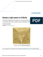 Ramón y Cajal- Ramón y Cajal expone en el Macba | Cataluña | EL PAÍS