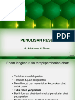 Penulisan Resep