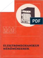 (Műszerek És Mérések Sorozat) Maróti Zoltán - Elektromechanikus Mérőműszerek