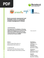 Download Socio-Economic Assessment and Feasibility Study E-waste Ghana 2010 by retroworks SN42035942 doc pdf