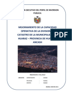 Pip Mejoramiento Catastro PDF