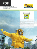 Dr. Fixit Product Guide For Field PDF | PDF | Concrete | Coating