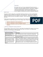 FI Config - Minimum Requirement