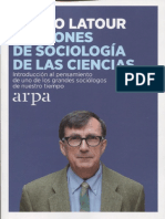 Bruno Latour - Lecciones de sociología de las ciencias (2017, Arpa Editores).pdf
