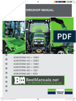 Deutz Fahr Agrofarm 410 420 430 Tractor Shop Service Repair Manual 